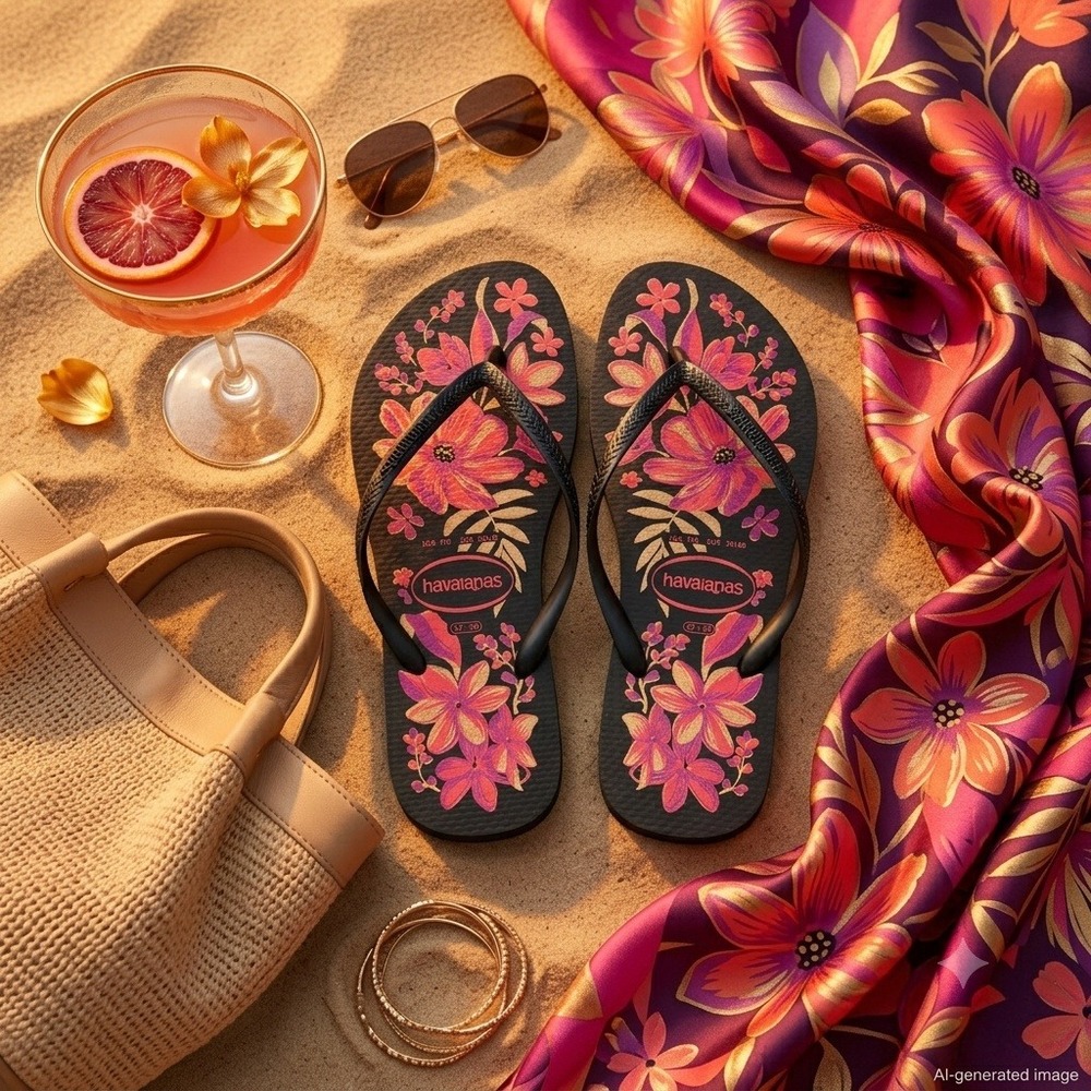 SLPR0082 | Ws 9/10 | Havaianas Slim Organic 2026 flip flops / sandals